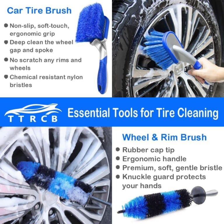 20Pcs Car Wheel Tire Detailing Brush Set, Car Detailing kit (2)