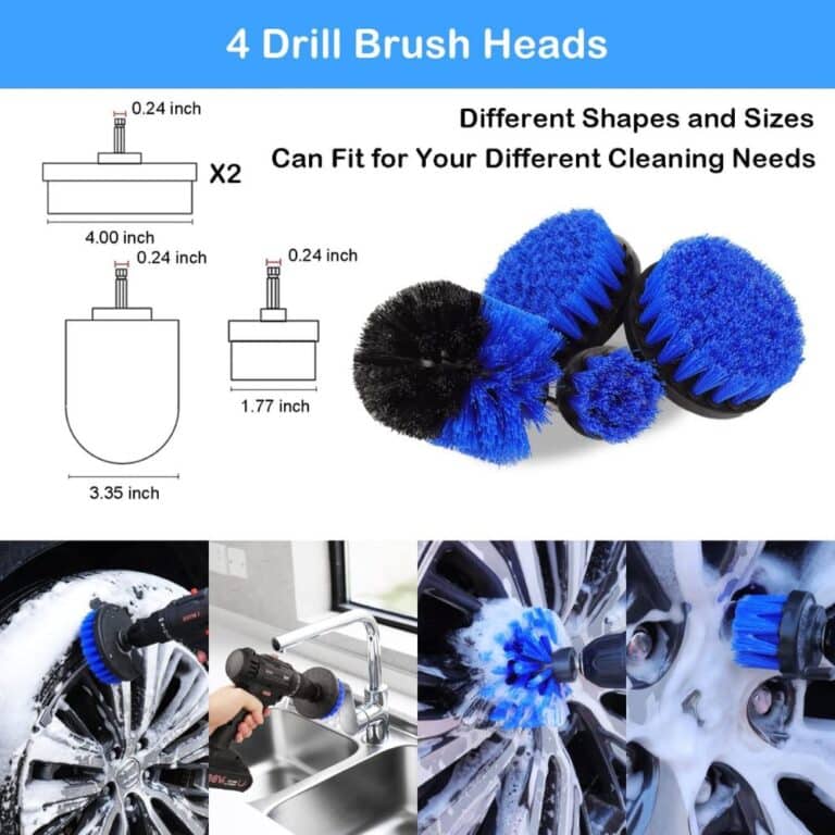 20Pcs Car Wheel Tire Detailing Brush Set, Car Detailing kit (3)