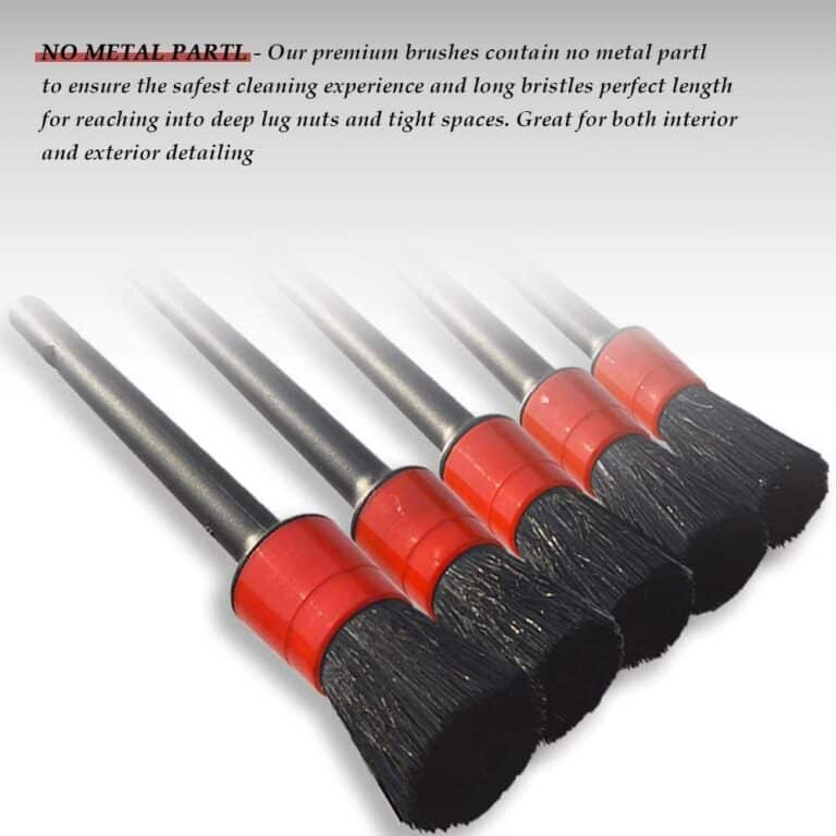 Premium Detailing Brush Set -5 Different Sizes - It's Car Wash - Recommends