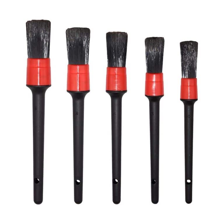 Premium Detailing Brush Set -5 Different Sizes
